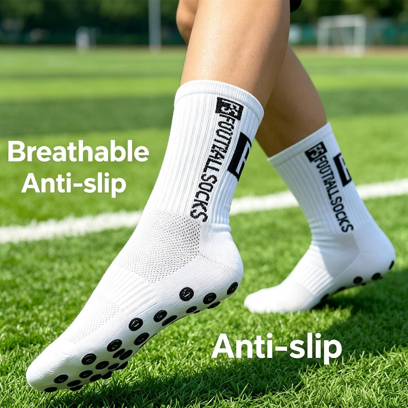 2 Pairs Non Skid Silicone Grip - Athletic Sock Cushion review and price
