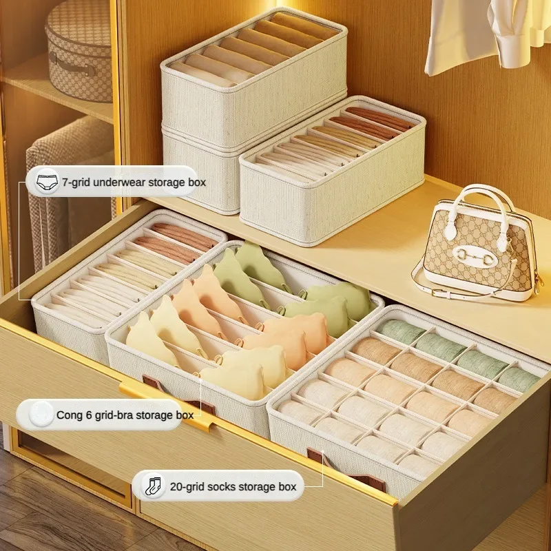 1-5PCS Fabric Drawer Organizer - Sock Organizer Tray review and price