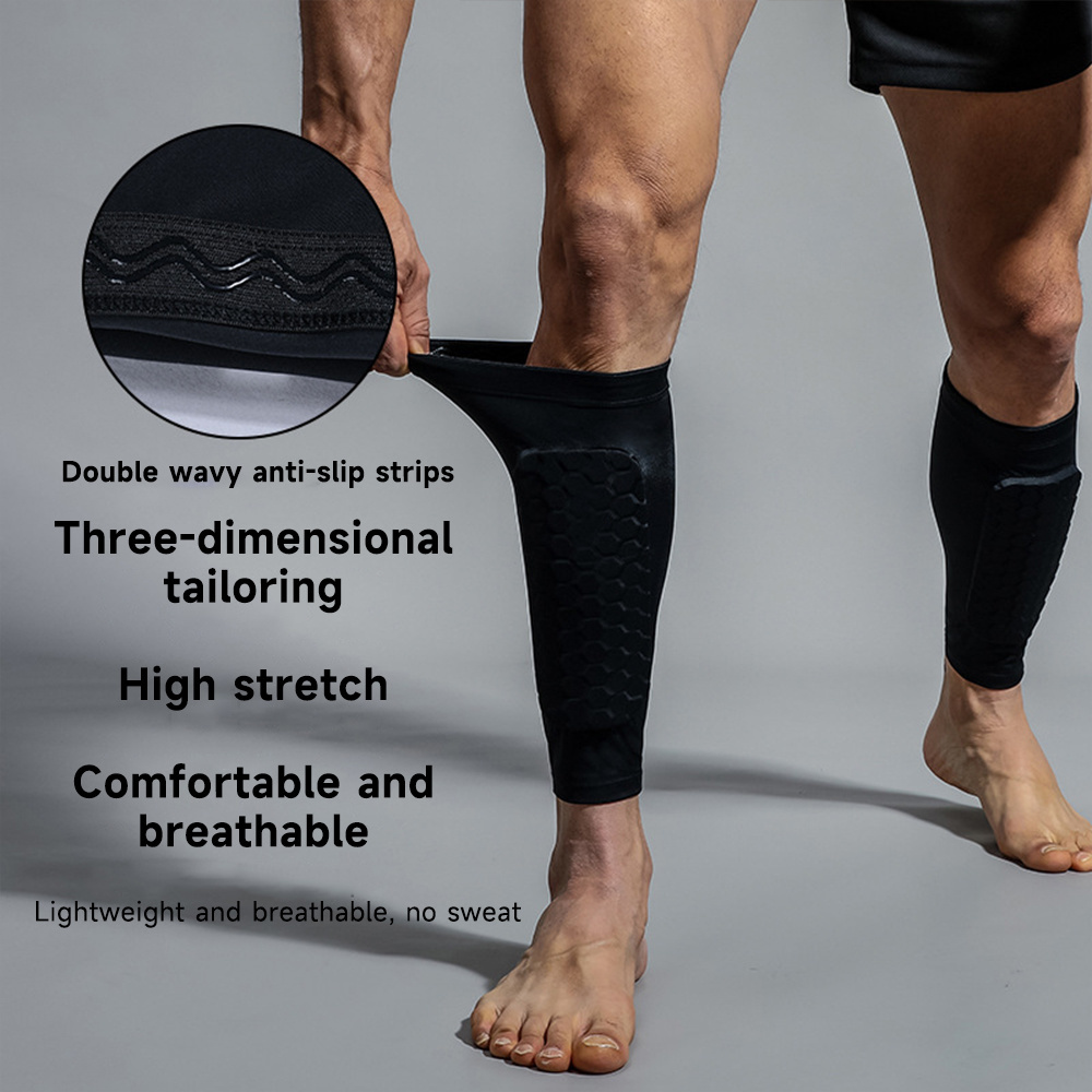 Thickened Soccer Shin Guards C - Compression Sleeve Calf review and price